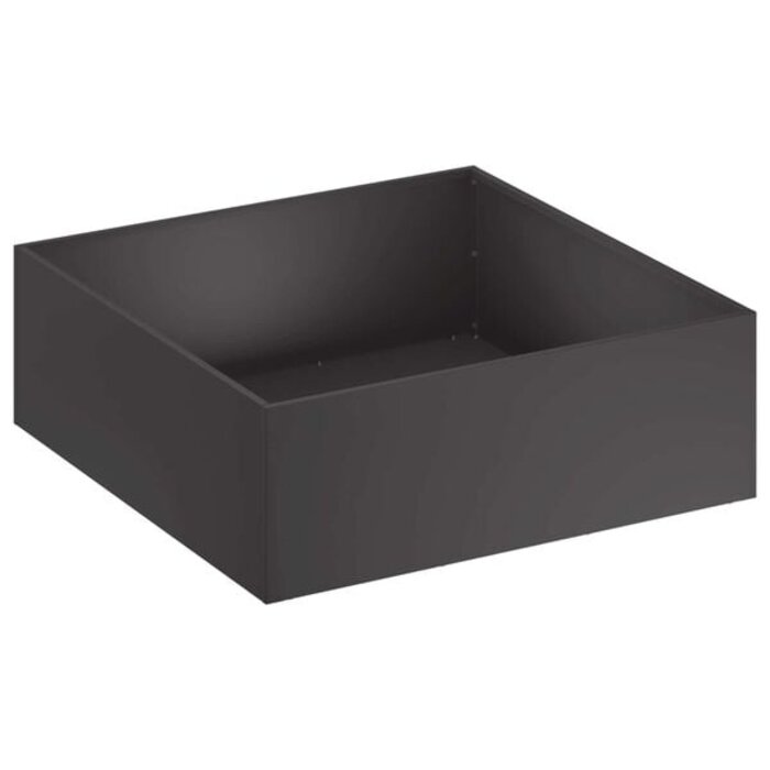 Vidaxl Quadratischer Pflanzkübel 60x60x20 cm - Stahl - 33% Rabatt