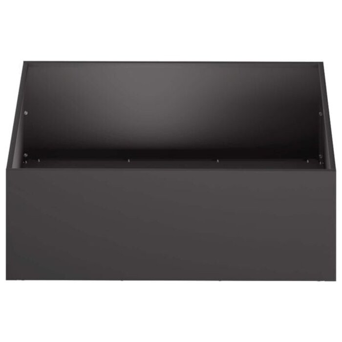 Vidaxl Quadratischer Pflanzkübel 60x60x20 cm - Stahl - 33% Rabatt