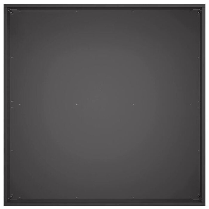 Vidaxl Quadratischer Pflanzkübel 60x60x20 cm - Stahl - 33% Rabatt