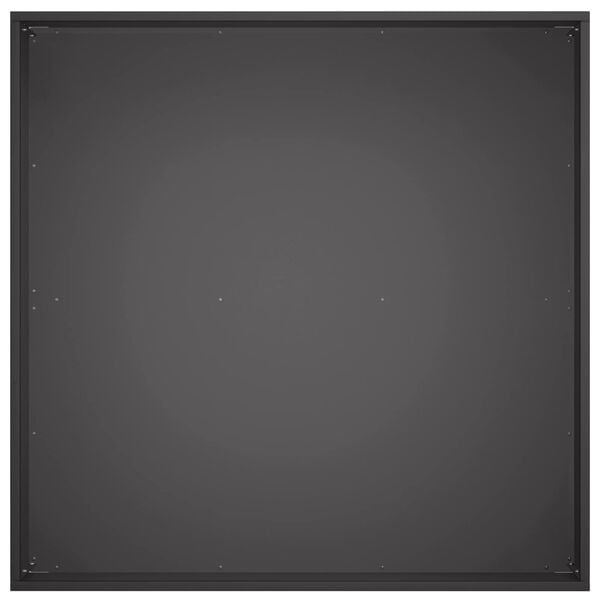Vidaxl Quadratischer Pflanzkübel 60x60x20 cm - Stahl - 33% Rabatt