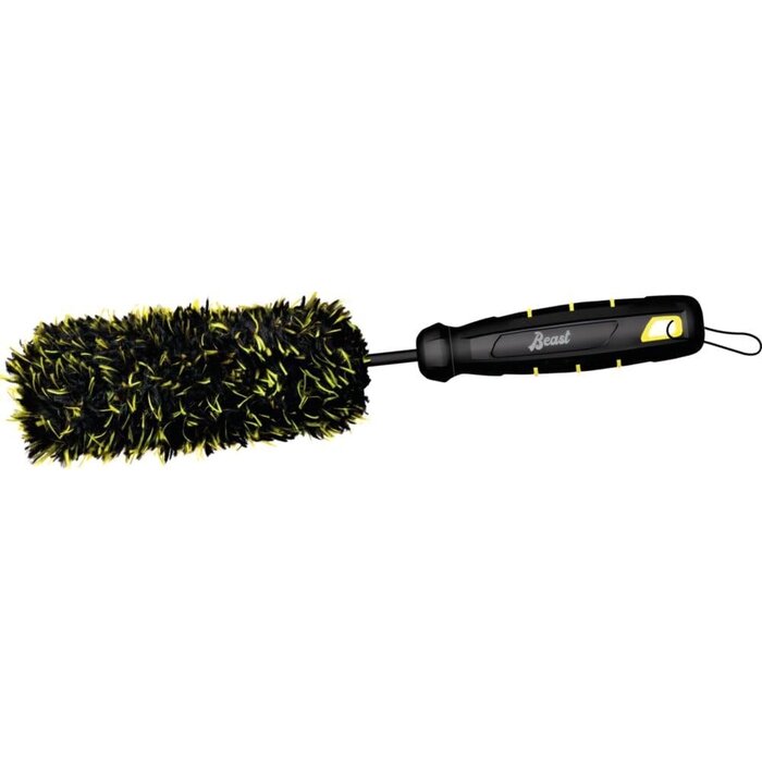 Felgenbürste Beast Edition Größe S gelb-schwarz - 25% Rabatt