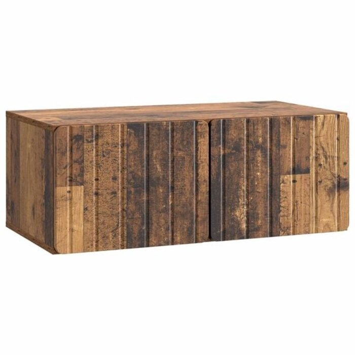 Vidaxl TV-Wandschrank Altholz-Optik 78,5cm - 34% Rabatt - Hängendes Möbelstück