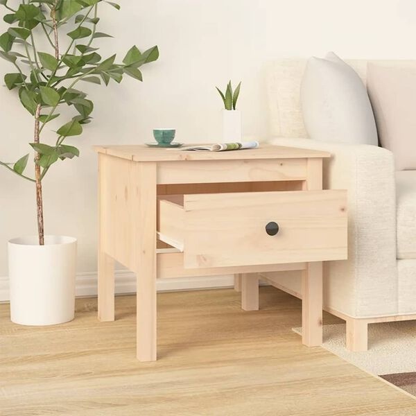 Vidaxl Beistelltisch aus Kiefernholz 50x50x49 cm - 33% Rabatt