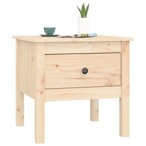 Vidaxl Beistelltisch aus Kiefernholz 50x50x49 cm - 33% Rabatt