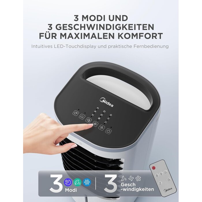 Mobiler 5-in-1 Luftkühler 5L - 34% Rabatt auf unbenutztes Ausstellungsstück