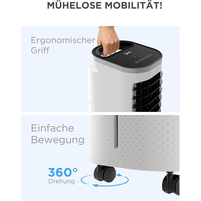 Mobiler 5-in-1 Luftkühler 5L - 34% Rabatt auf unbenutztes Ausstellungsstück