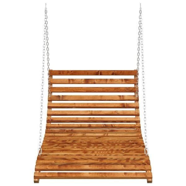 Vidaxl Schaukelbett Teak-Optik 115x147 cm - 35% Rabatt