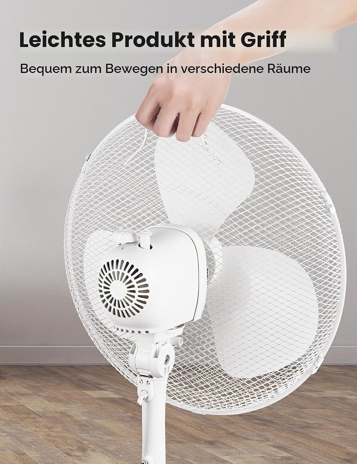 Standventilator 40 cm, 40W, 3 Stufen - 33% Rabatt