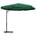 Gartenschirm 300 cm grün mit Stahlmast - 34% Rabatt