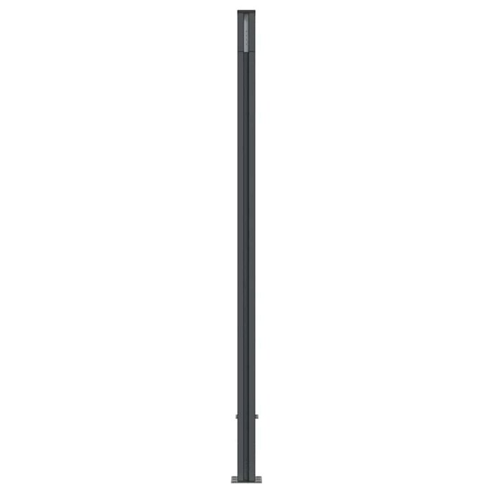 Vidaxl WPC Sichtschutzzaun 173x186 cm, Braun - 35% Rabatt