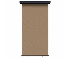 Vidaxl Balkon-Seitenmarkise 117x250 cm Taupe - 45% Rabatt