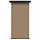 Balkon-Seitenmarkise 117 x 250 cm Taupe - 33% Rabatt