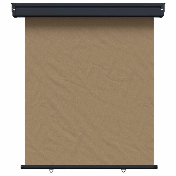 Vidaxl Balkon-Seitenmarkise 117 x 250 cm Taupe - 33% Rabatt