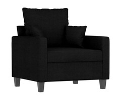 Vidaxl Moderner Sessel 60 cm Schwarz - 36% Rabatt