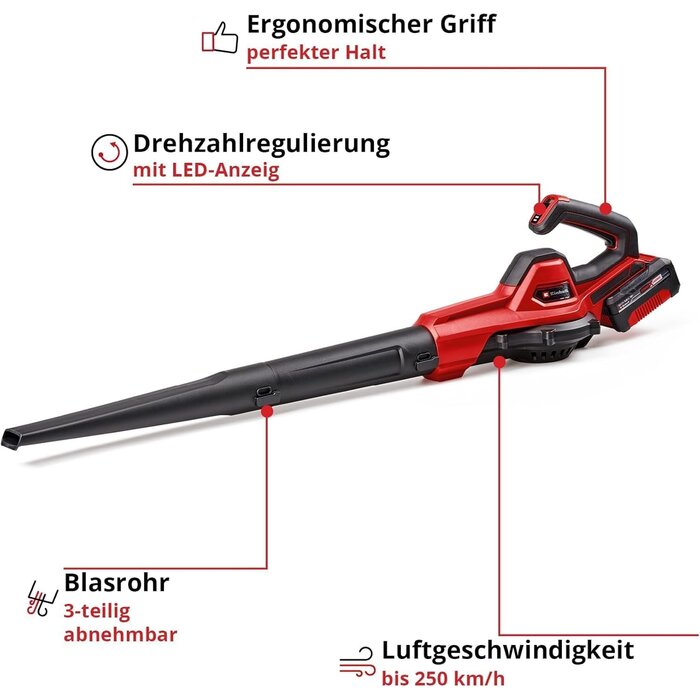 Einhell Akku-Universalgebläse 18V inkl. Akku & Ladegerät - 34% Rabatt