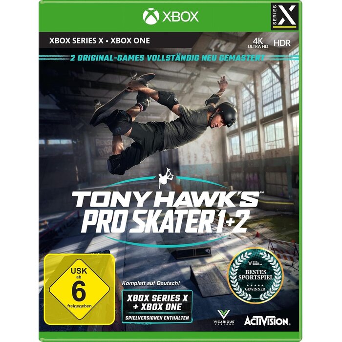 Tony Hawk's Pro Skater 1 + 2 Remastered - Xbox One - 80% Rabatt