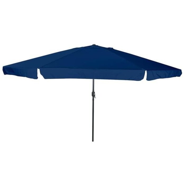 Großer Gartenschirm Azurblau 394x394cm - 34% Rabatt