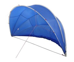 Vidaxl Poolüberdachung 500x500x236 cm - Azurblau - 41% Rabatt