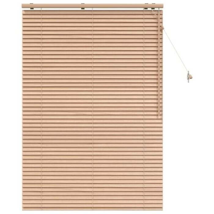 Paulownia-Holz Jalousie Eichenoptik 105x160 cm - 34% Rabatt