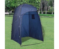 Vidaxl Duschzelt & Umkleidezelt 130x130x210cm Blau - 38% Rabatt