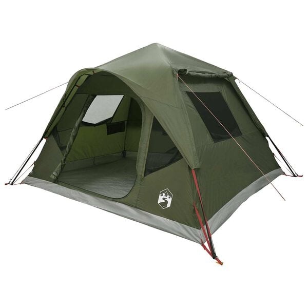 Großes Campingzelt in Olivgrün 305x275cm - 30% Rabatt