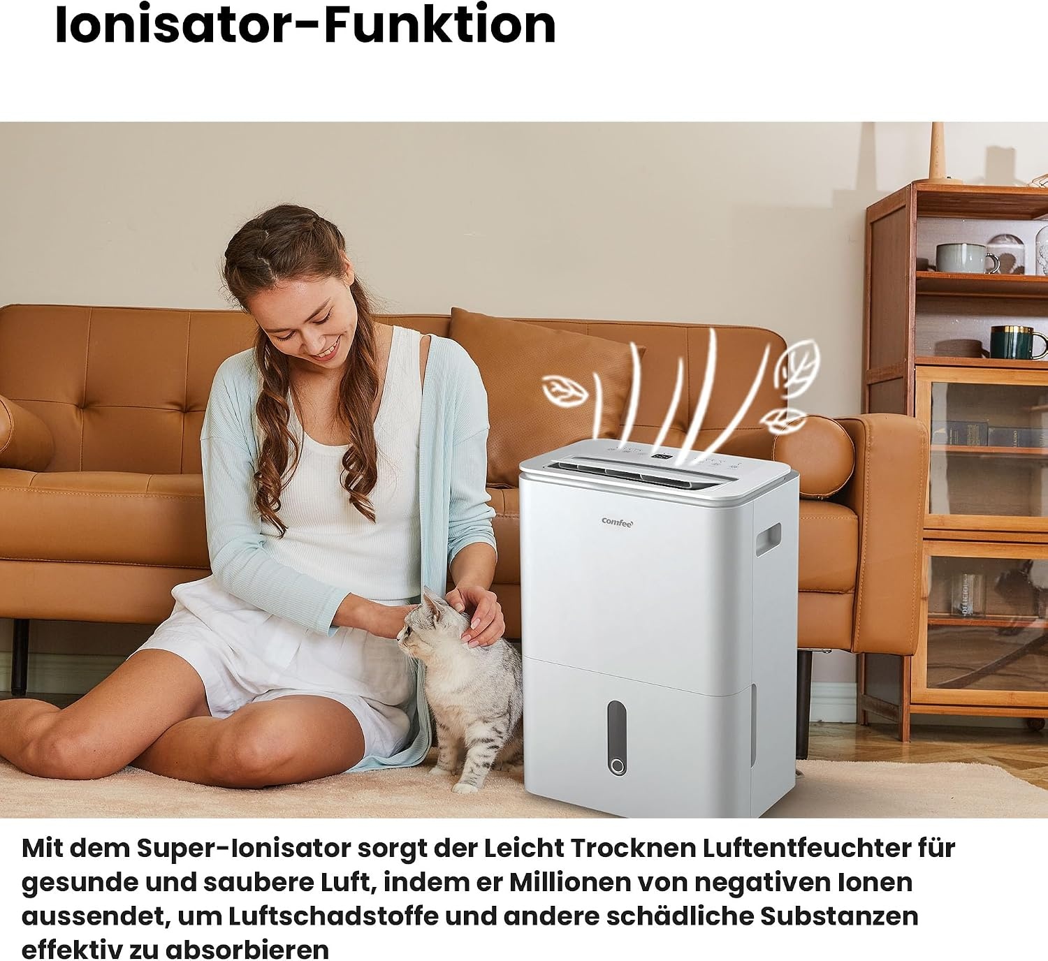 Luftentfeuchter 20L/Tag, wit, L - 35% Rabatt