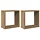 Wandregal Würfel 2er Set Artisan Eiche 30x15x30 cm - 32% Rabatt