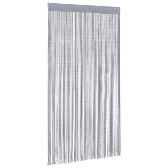 Fadengardinen 2er-Set 140x250 cm Lichtgrau - 30% Rabatt