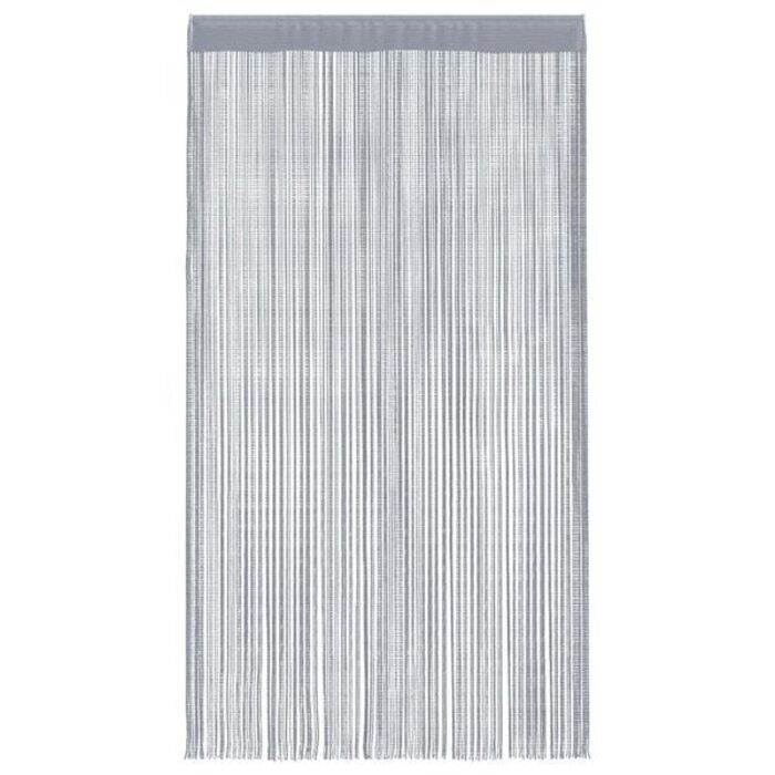 Fadengardinen 2er-Set 140x250 cm Lichtgrau - 30% Rabatt