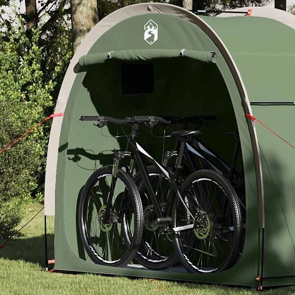 Fahrradzelt mit Stauraum 210x90x174cm Grün - 34% Rabatt
