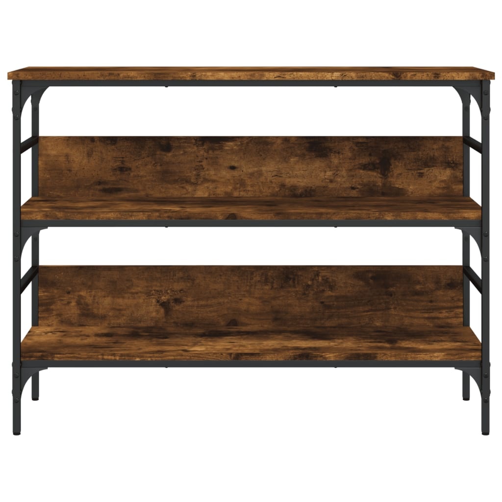 Konsolentisch Wandtisch Rauch-Eiche 100x32x75 cm - 33% Rabatt