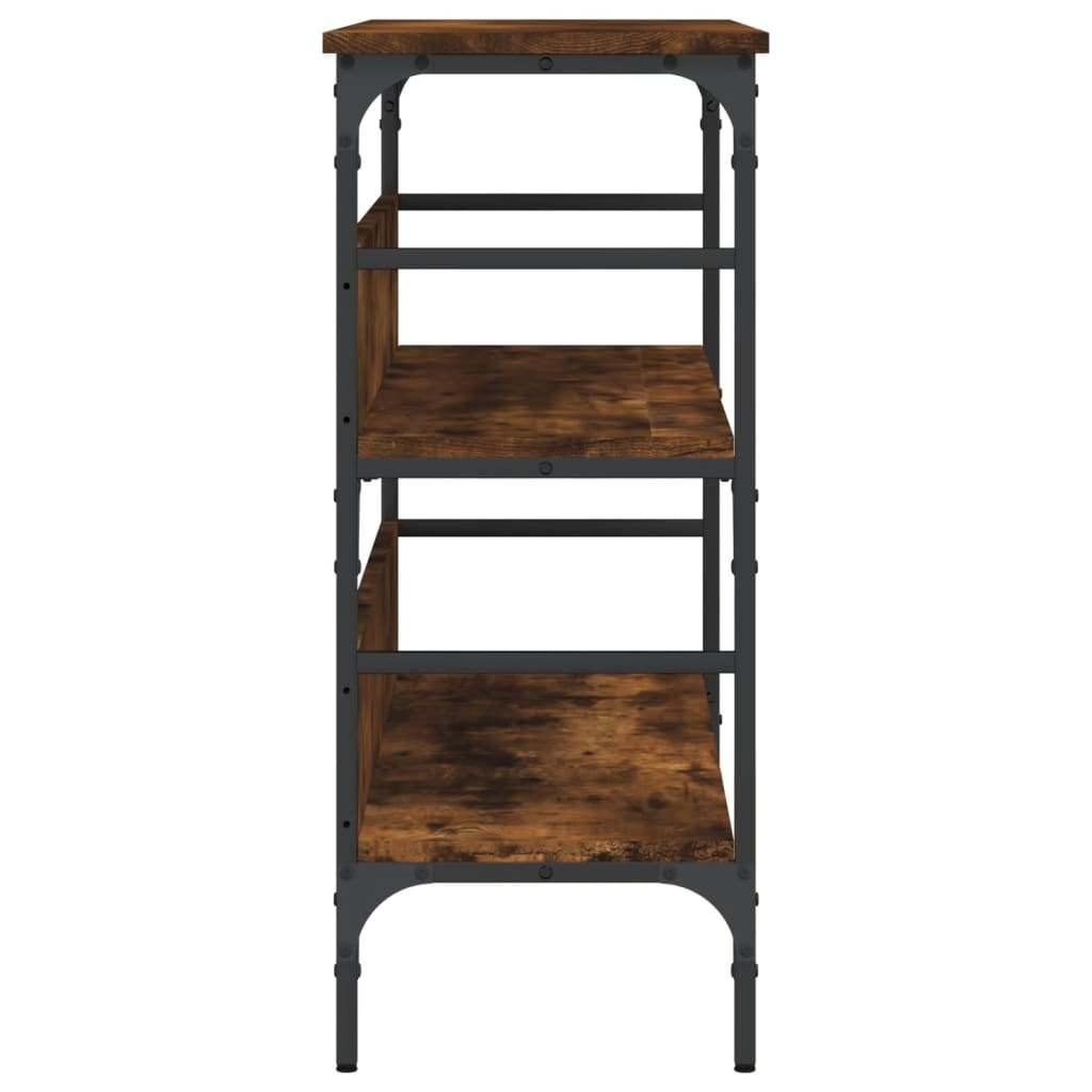 Konsolentisch Wandtisch Rauch-Eiche 100x32x75 cm - 33% Rabatt