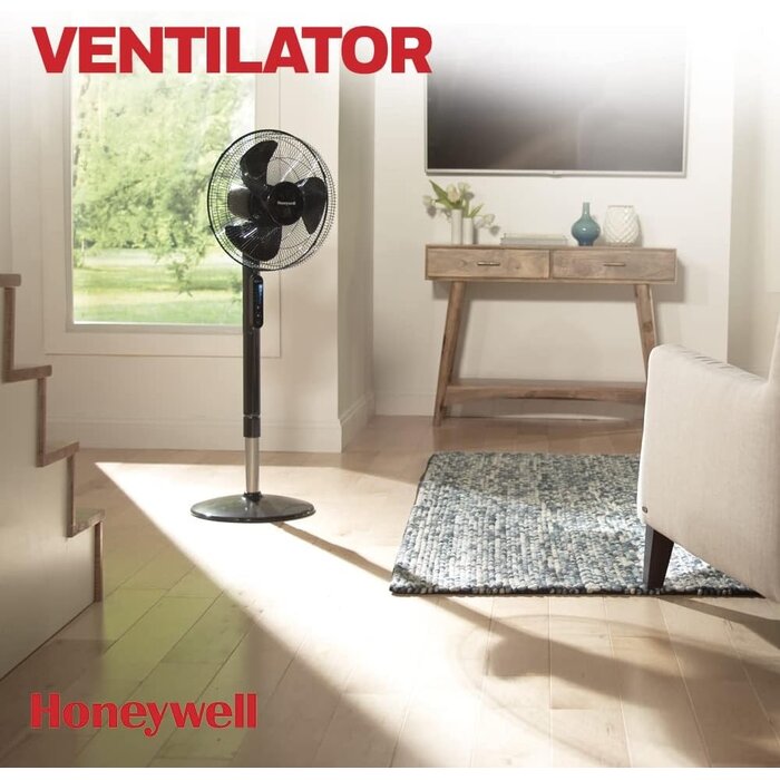 Standventilator, 5 Stufen, Fernbedienung & Oszillation - 34% Rabatt