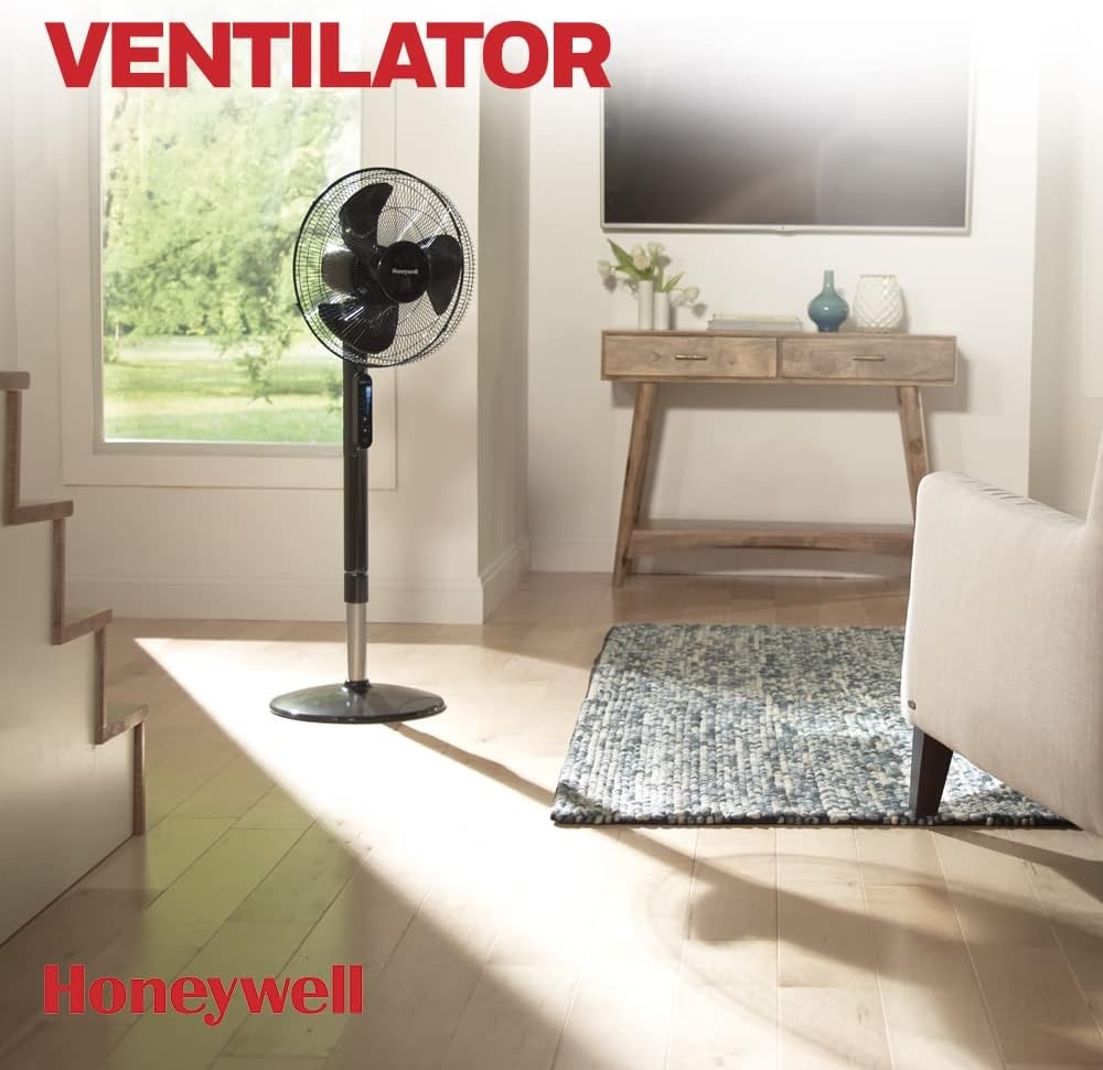 Standventilator, 5 Stufen, Fernbedienung & Oszillation - 34% Rabatt