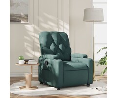 Vidaxl Verstellbarer Relaxsessel in Dunkelgrün - 35% Rabatt