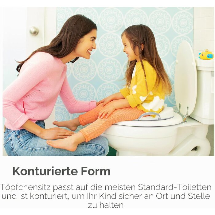 Toilettentrainer S Weiß - Rutschfester WC-Sitz - 29% Rabatt