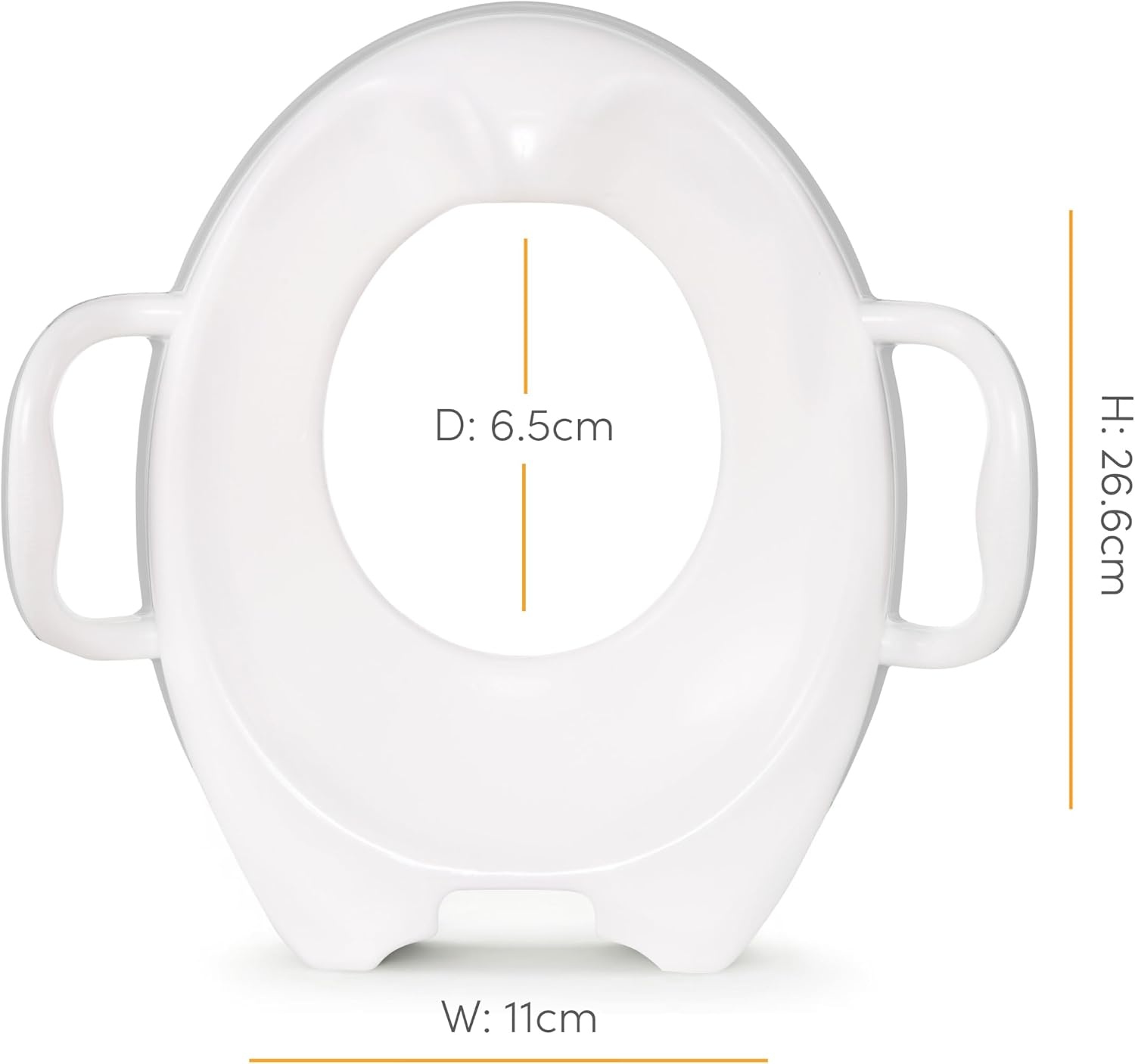 Toilettentrainer S Weiß - Rutschfester WC-Sitz - 29% Rabatt