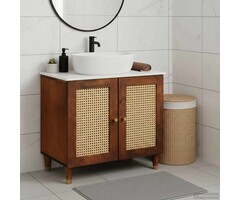 Vidaxl Waschbeckenschrank Braun 62x33x58 cm - 41% Rabatt