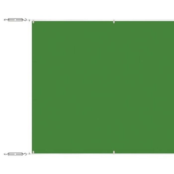 Vertikaler Sichtschutz 100x1000 cm Oxford-Gewebe Hellgrün - 31% Rabatt