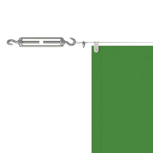 Vertikaler Sichtschutz 100x1000 cm Oxford-Gewebe Hellgrün - 31% Rabatt