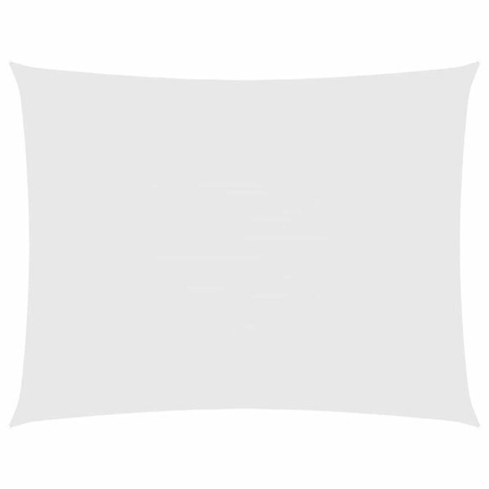 Sonnensegel 2,5x3,5m Weiß rechteckig - 32% Rabatt