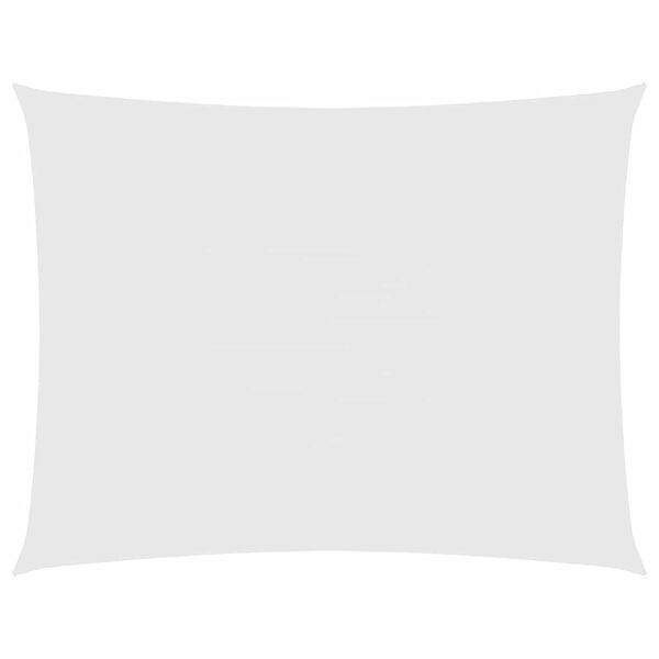 Sonnensegel 2,5x3,5m Weiß rechteckig - 32% Rabatt