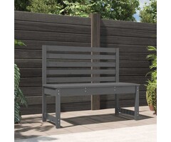 Vidaxl Gartenbank Kiefernholz Grau 109 cm - 40% Rabatt - Ausgepackt