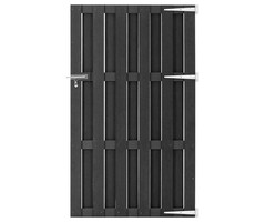 Vidaxl WPC Gartentor 100x180 cm Grau - 41% Rabatt