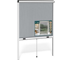 Insektenschutz-Rollo 130x160cm Weiß, wit grijs L - 38% Rabatt