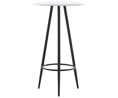 Vidaxl Moderner Bartisch 60 x 107,5 cm MDF Weiß - 40% Rabatt