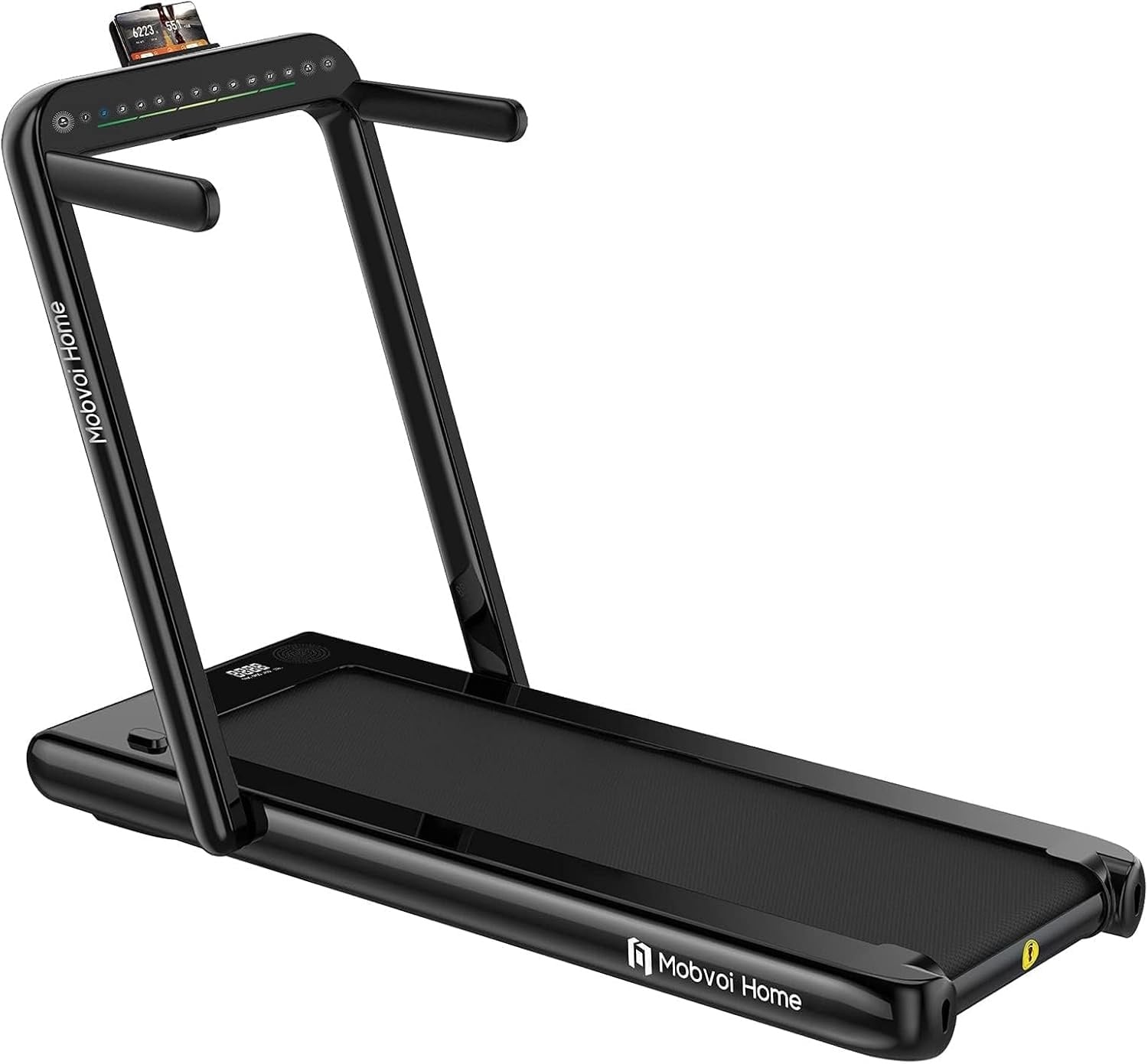 Klappbares Laufband 78x133 cm, Schwarz, 35% Rabatt
