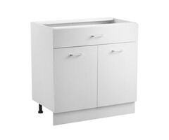 Vevor Vielseitiger Unterschrank Weiß - 800x475x816mm - 34% Rabatt