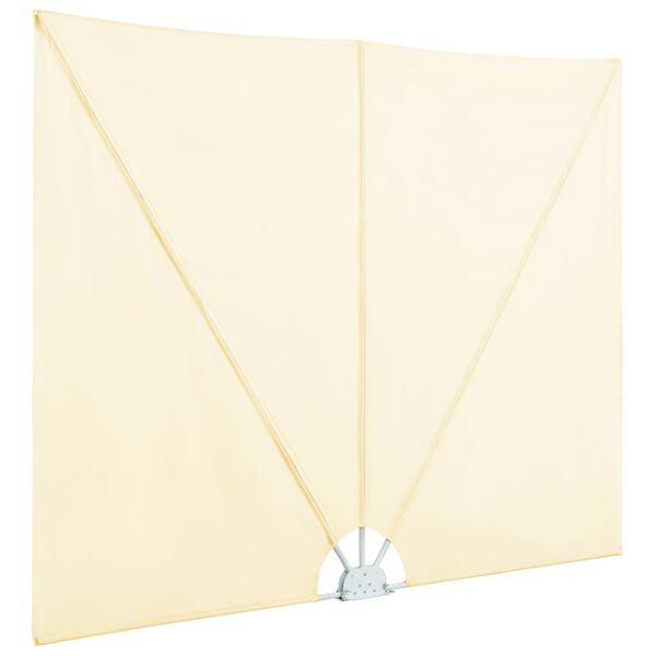 Faltbare Seitenmarkise 240x160 cm Creme - 33% Rabatt