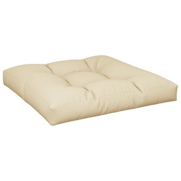 Palettenkissen-Set 2-tlg. Beige - 33% Rabatt